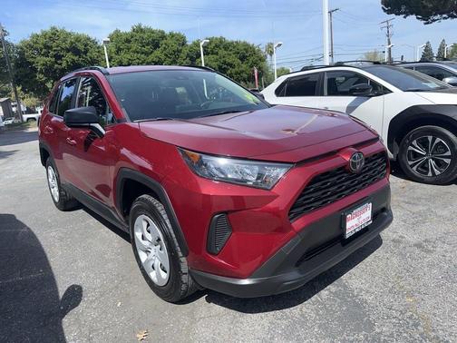 Ruby Flare Pearl 2021 Toyota RAV4 LE