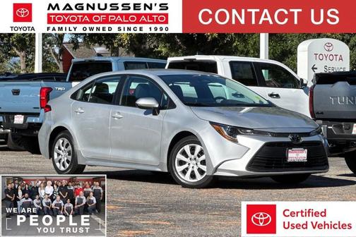 Classic Silver Metallic 2025 Toyota Corolla LE