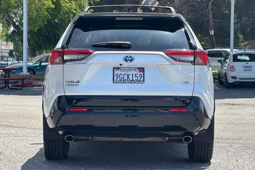 Wind Chill Pearl/Midnight Black Metallic 2023 Toyota RAV4 Prime XSE