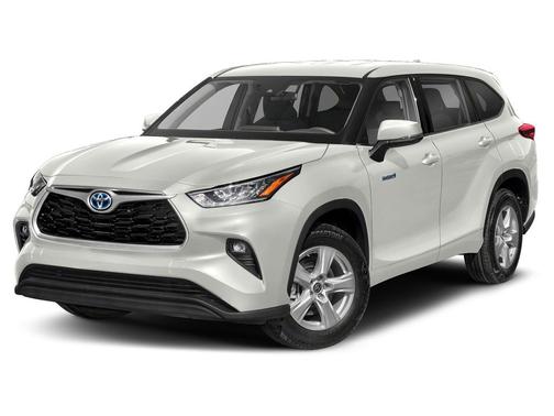 Blizzard Pearl 2021 Toyota Highlander Hybrid XLE