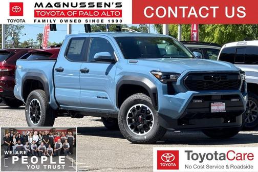 Heritage Blue 2026 Toyota Tacoma Hybrid TRD Off Road