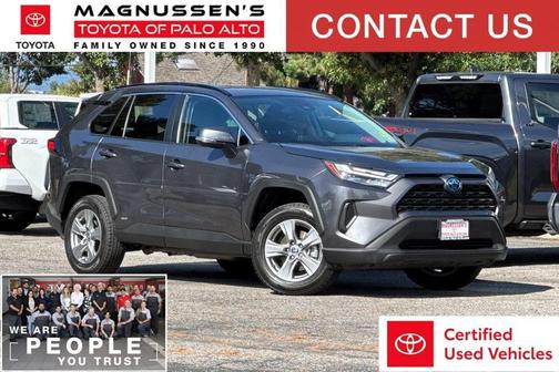 Magnetic Gray Metallic 2024 Toyota RAV4 Hybrid LE