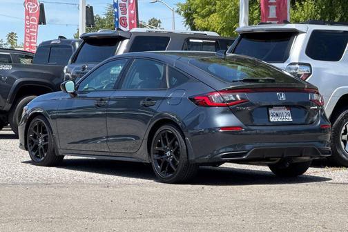 Gray 2025 Honda Civic Sport