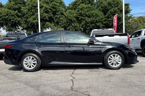 Midnight Black Metallic 2025 Toyota Camry LE