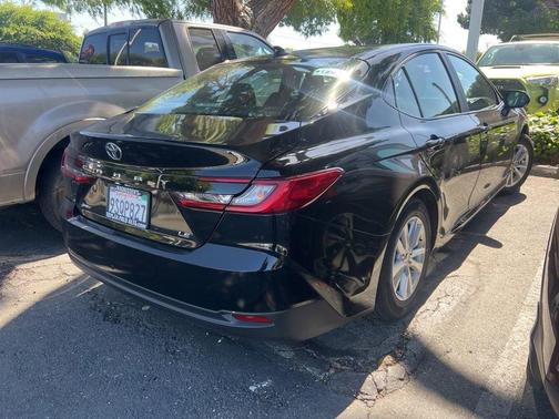 Midnight Black Metallic 2025 Toyota Camry LE