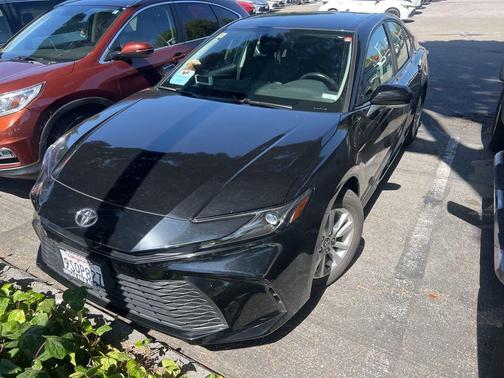 Midnight Black Metallic 2025 Toyota Camry LE