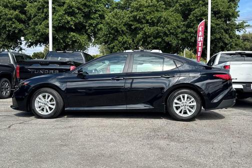 Midnight Black Metallic 2025 Toyota Camry LE