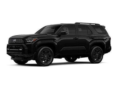 Black 2025 Toyota 4Runner Hybrid Platinum