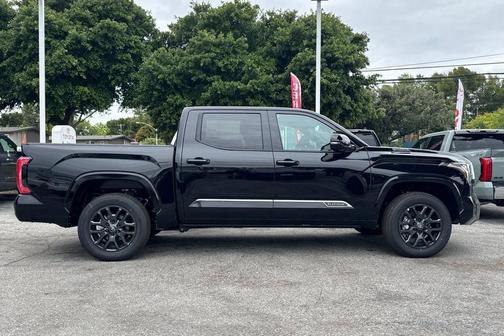 Midnight Black Metallic 2026 Toyota Tundra Hybrid Platinum
