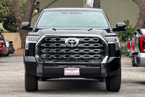 Midnight Black Metallic 2026 Toyota Tundra Hybrid Platinum