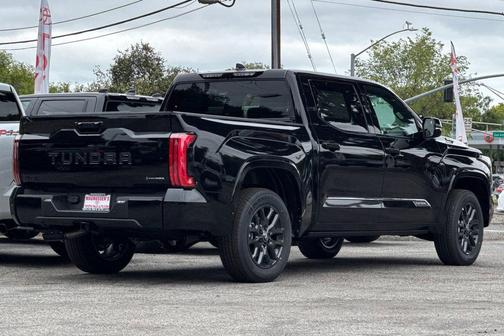 Midnight Black Metallic 2026 Toyota Tundra Hybrid Platinum