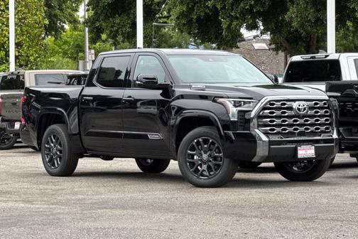 Midnight Black Metallic 2026 Toyota Tundra Hybrid Platinum