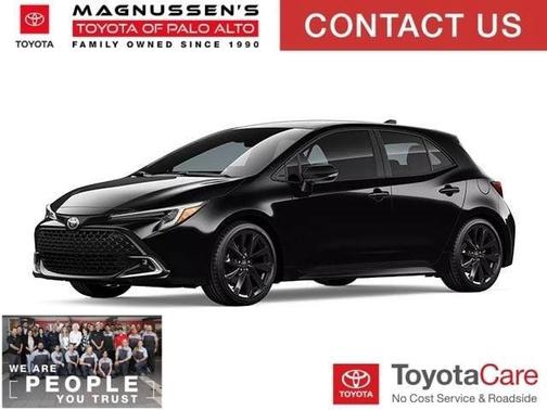 Wind Chill Pearl with Midnight Black Metallic roof 2026 Toyota Corolla XSE
