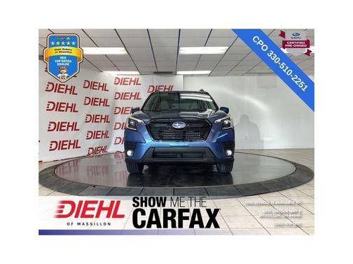Blue 2024 Subaru Forester Premium
