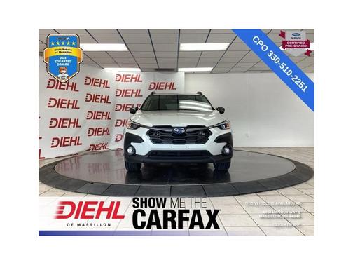 White 2024 Subaru Crosstrek Premium