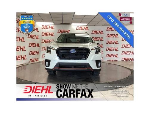 White 2024 Subaru Forester Sport