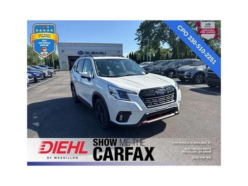 White 2024 Subaru Forester Sport