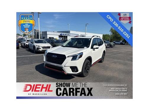 White 2024 Subaru Forester Sport
