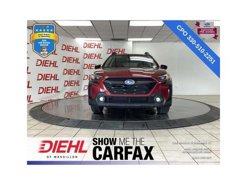 Red 2024 Subaru Outback Premium
