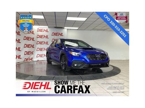 Blue 2024 Subaru WRX Premium