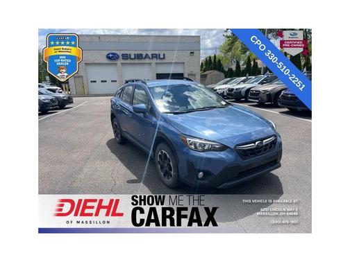 Blue 2021 Subaru Crosstrek Premium