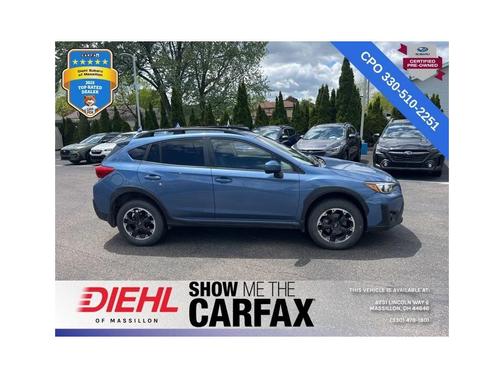 Blue 2021 Subaru Crosstrek Premium