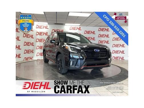 Black 2024 Subaru Forester Sport