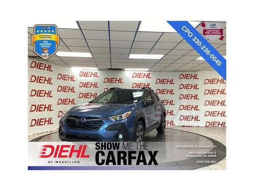 Blue 2024 Subaru Crosstrek Premium