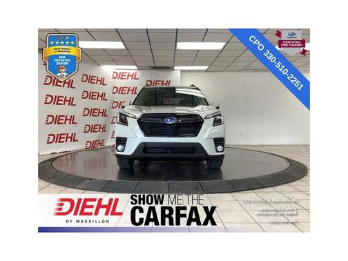 White 2022 Subaru Forester Limited