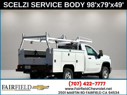 Summit White 2024 Chevrolet Silverado 2500 WT