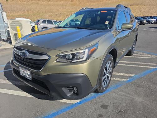 Autumn Green Metallic 2021 Subaru Outback Premium