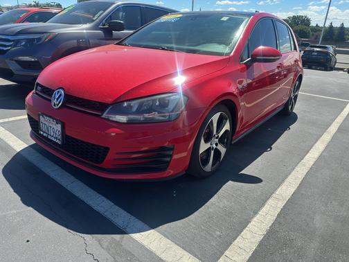 Tornado Red 2016 Volkswagen Golf GTI 2.0T SE 4-Door