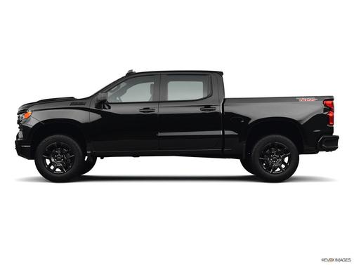 Black 2026 Chevrolet Silverado 1500 Custom Trail Boss