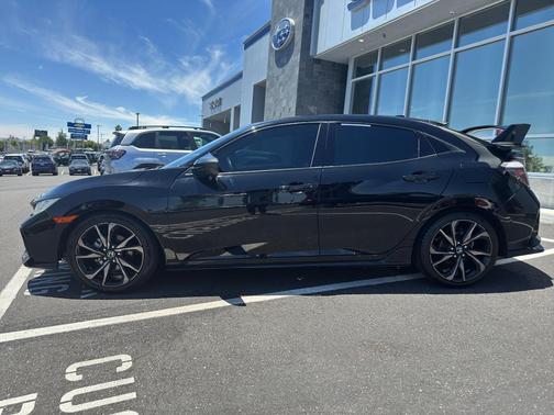 Crystal Black Pearl 2018 Honda Civic Sport