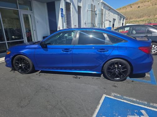 Aegean Blue Metallic 2022 Honda Civic Sport