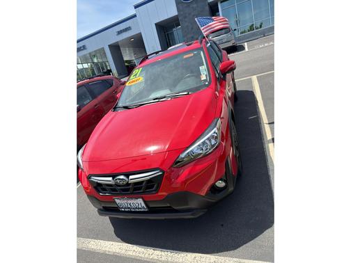 Pure Red 2021 Subaru Crosstrek Premium