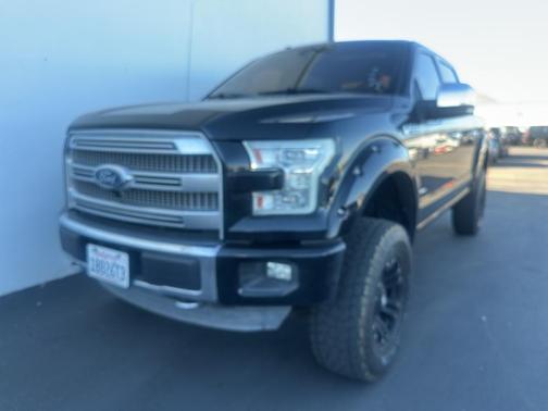 Tuxedo Black Metallic 2015 Ford F-150 Platinum