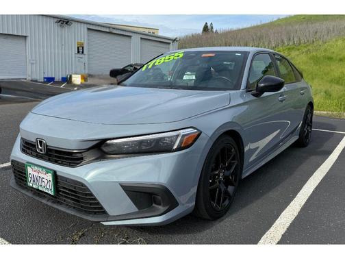 Crystal Black Pearl 2022 Honda Civic Sport
