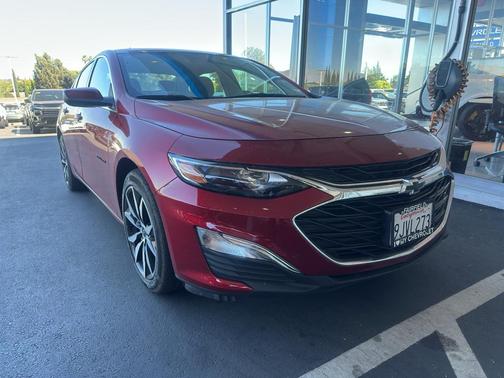 Radiant Red Tintcoat 2024 Chevrolet Malibu FWD RS