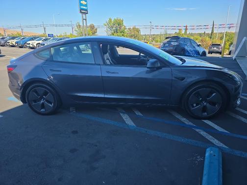 Gray 2021 Tesla Model 3 Long Range