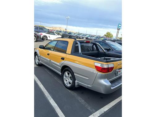 Yellow 2003 Subaru Baja Sport