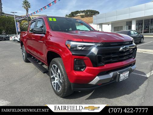 Radiant Red Tintcoat 2023 Chevrolet Colorado Z71