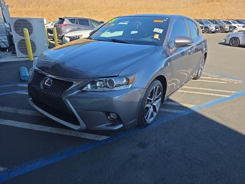 Nebula Gray Pearl w/Black Roof 2015 Lexus CT 200h Hybrid