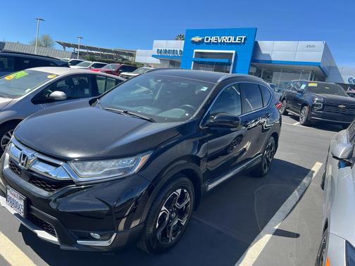 Crystal Black Pearl 2019 Honda CR-V Touring