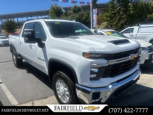 Summit White 2026 Chevrolet Silverado 3500 LT