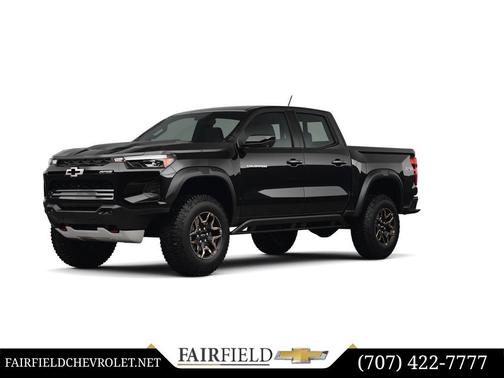 Black 2026 Chevrolet Colorado WT