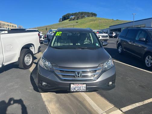 gray 2012 Honda CR-V EX-L