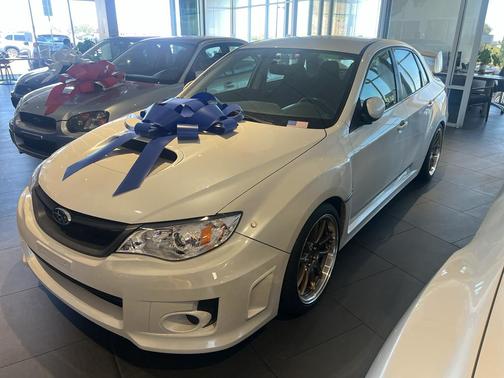 Satin White Pearl 2012 Subaru Impreza WRX