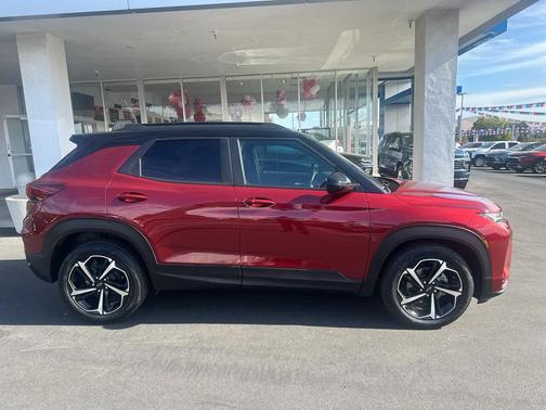 Crimson Metallic 2023 Chevrolet Trailblazer RS