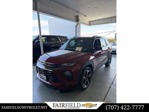 Crimson Metallic 2023 Chevrolet Trailblazer RS